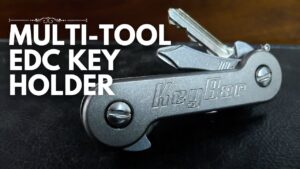 Read more about the article Multi-tool EDC Key Holder – KeyBar Stone-washed Titanium
