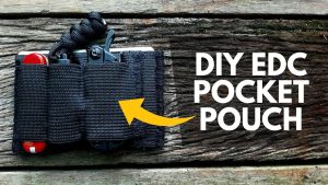 Read more about the article How to Make a DIY EDC Pocket Organiser for a Swiss Army Knife, Flashlight, Multi-tool + Credit Card.